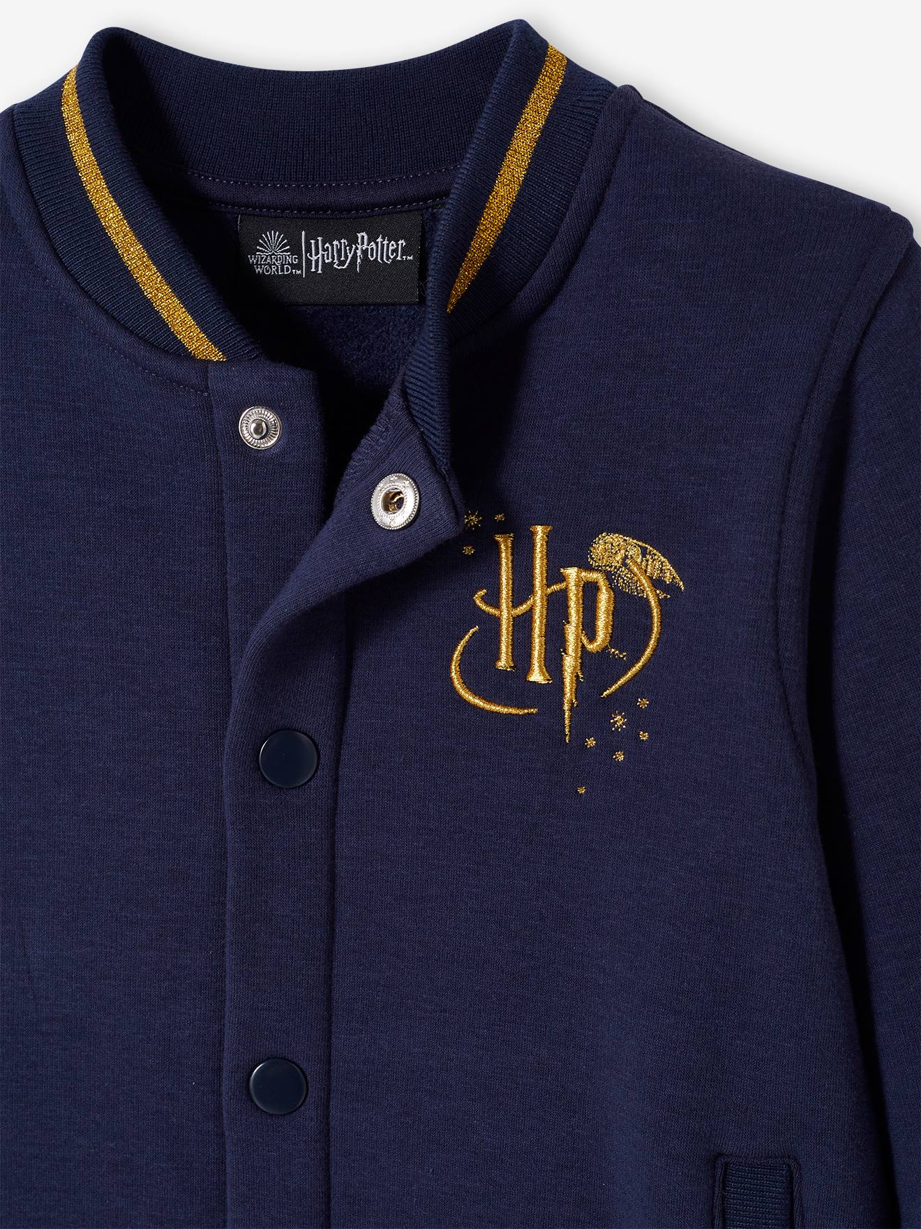 Blouson Teddy fille Harry Potter® bleu nuit