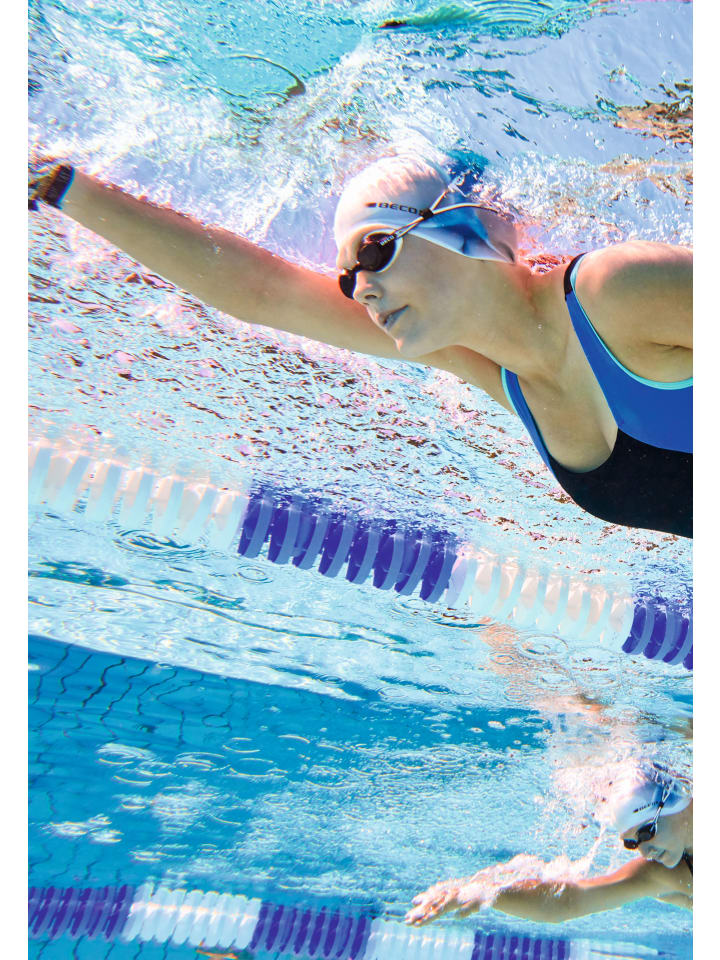 BECO the world of aquasports Schwimmbrille BOSTON MIRROR in silber-grau günstig kaufen onesize