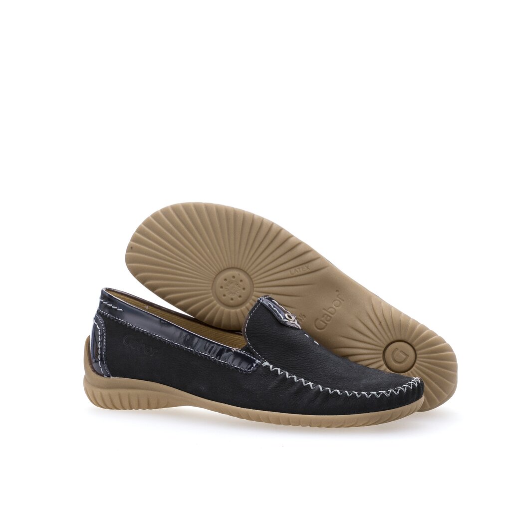 Gabor comfort Mokassin blau