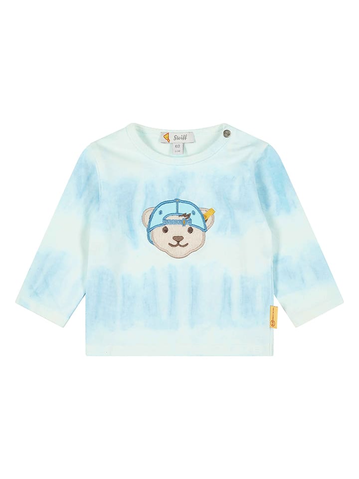 Steiff Longsleeve in Hellblau günstig kaufen