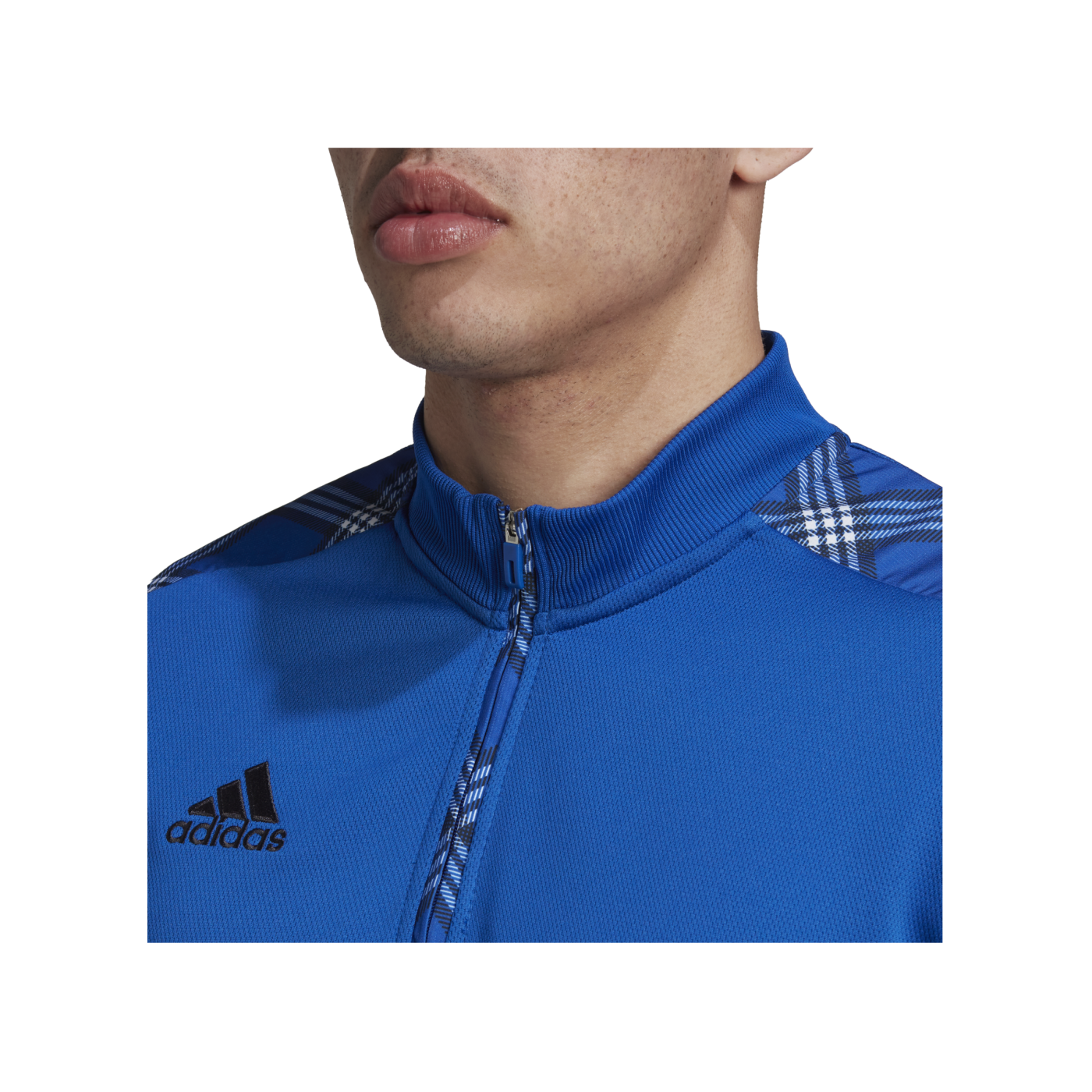 adidas Tiro ML Polar Fleece Blau Schwarz