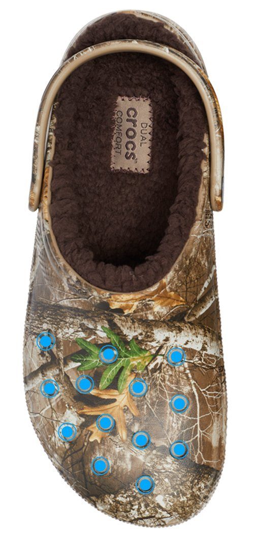 Crocs Crocs Unisex Classic Lined Realtree Edge Clog Clog