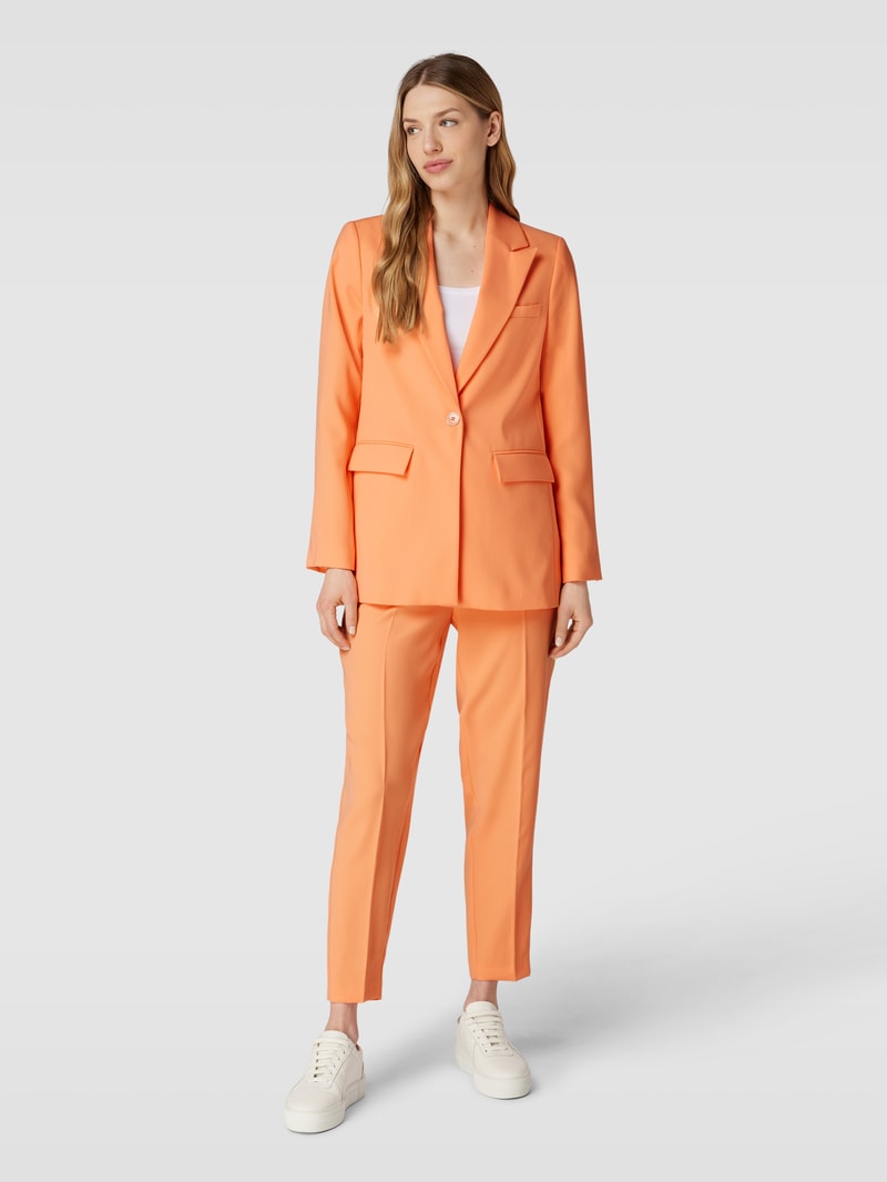 Blazer mit Pattentaschen Modell 'LEIA' in lachs