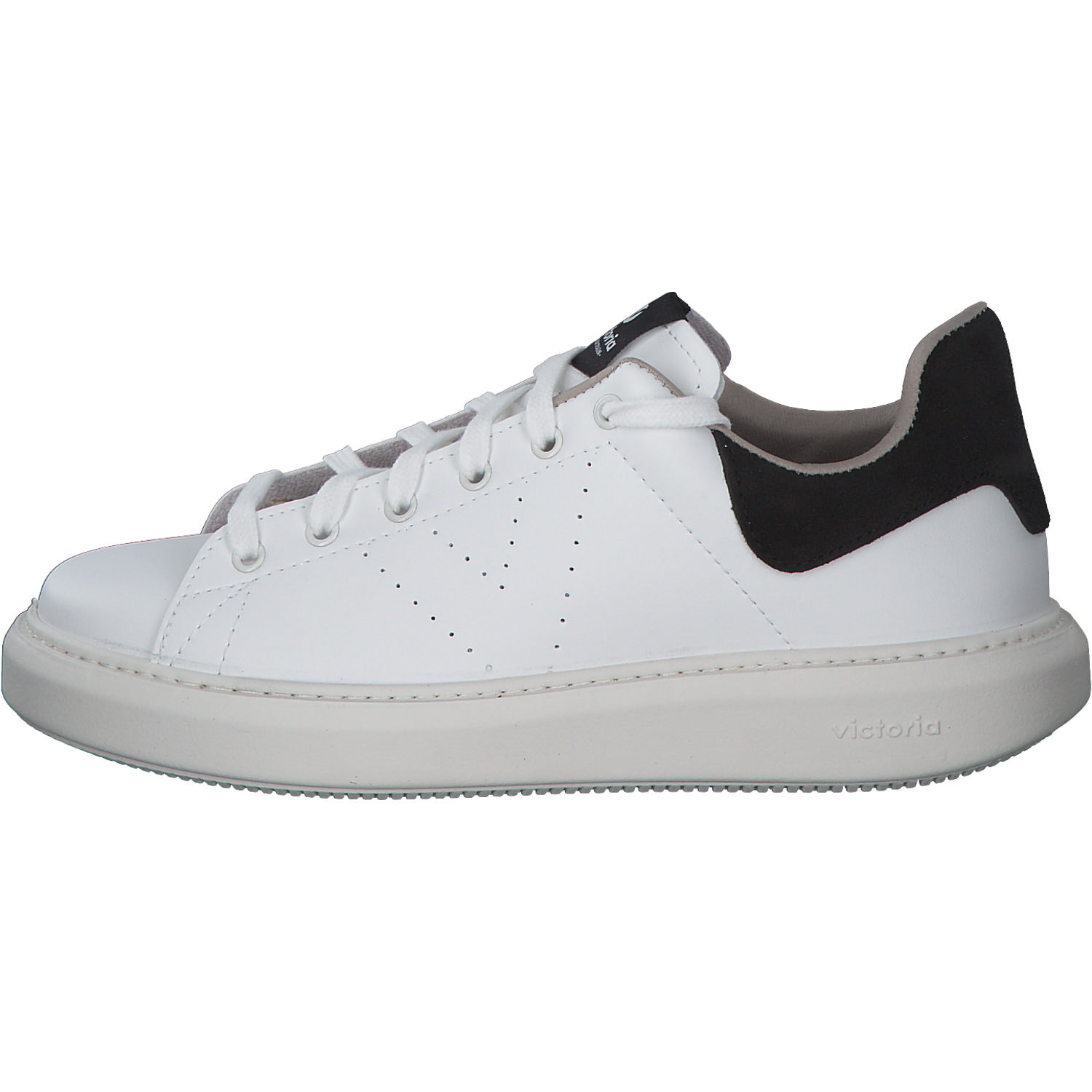 Viktoria 1263101, Sneakers Low, Damen, negro/white