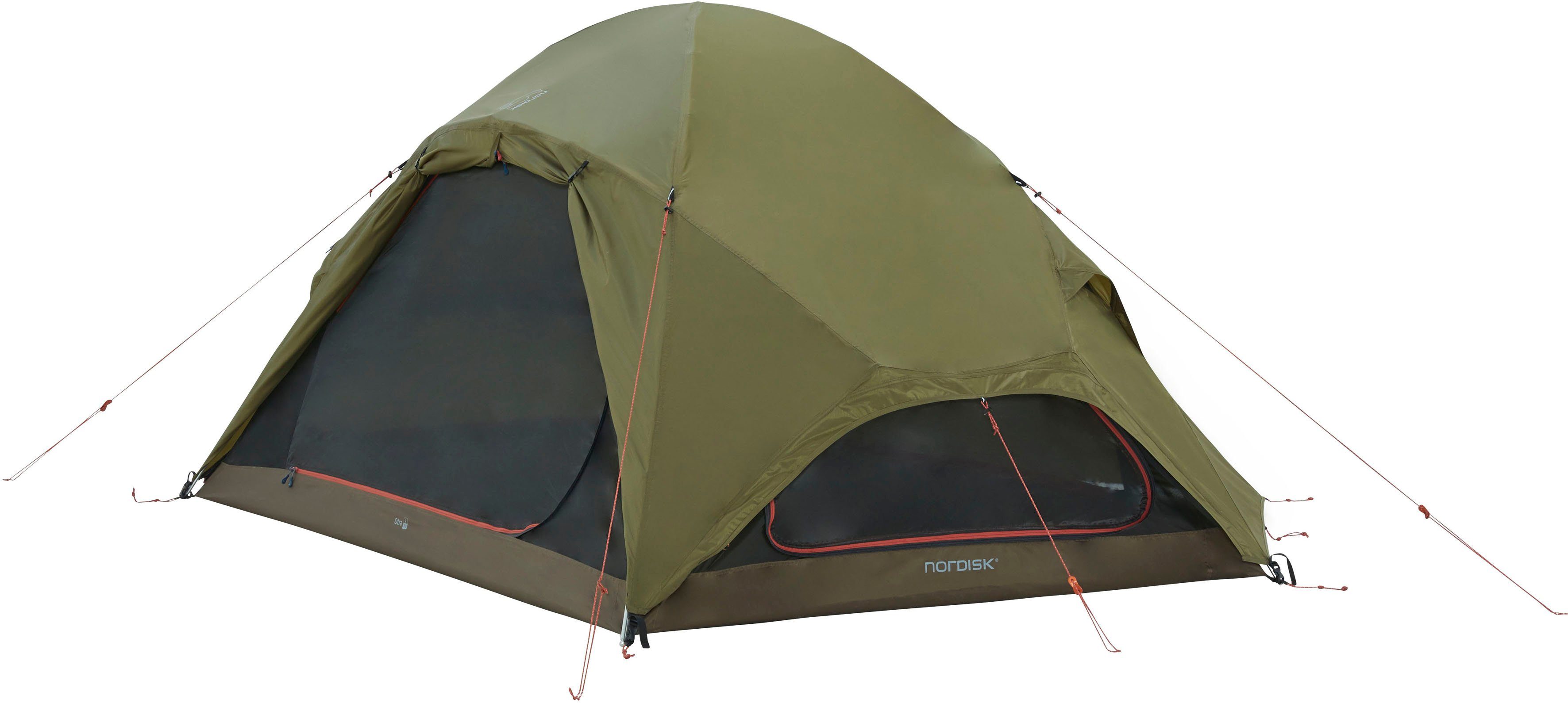 Nordisk Geodätzelt Otra 2 PU Tent Dark Olive, Personen: 2 (Packung, 1 tlg)