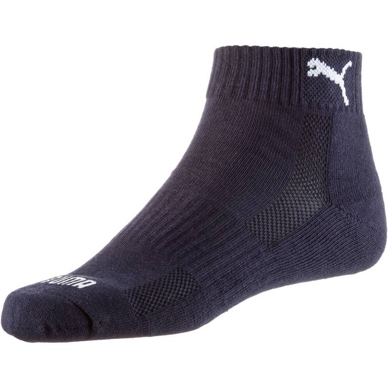 PUMA Cushioned Quarter 3er Pack Socken