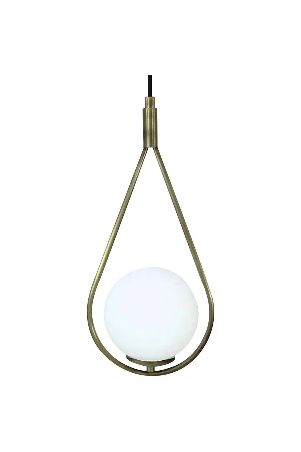Bamyum  Hängelampe Vintage Glas Metall Hängelampe & Deckenlampe Hängependelleuchte