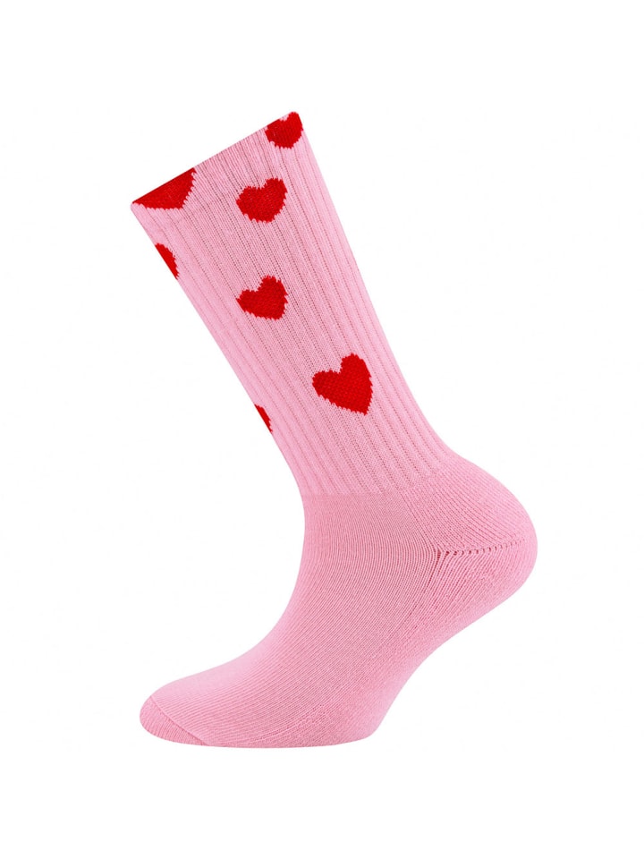 ewers Socken Herzen in ice pink günstig kaufen