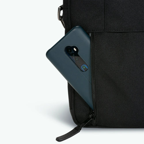 Berlin black laptop bag