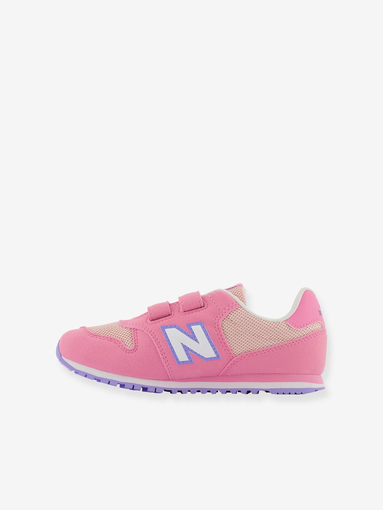 Baskets enfant PV500SS1 Hook & Loop NEW BALANCE® rose bonbon