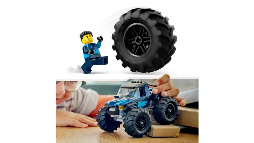 LEGO City 60402 Blauer Monstertruck
