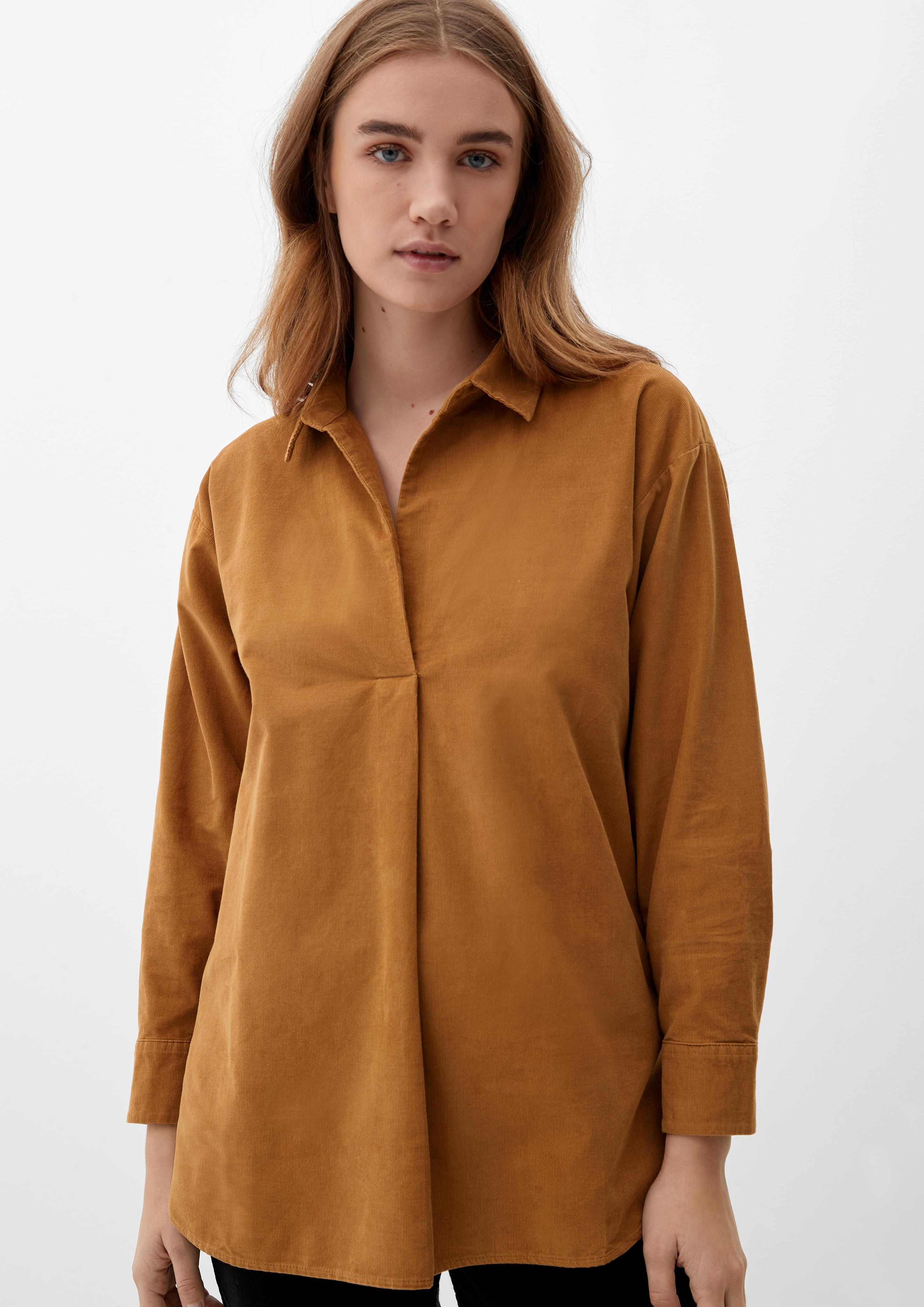 Bluse aus Feincord   2120882-8469