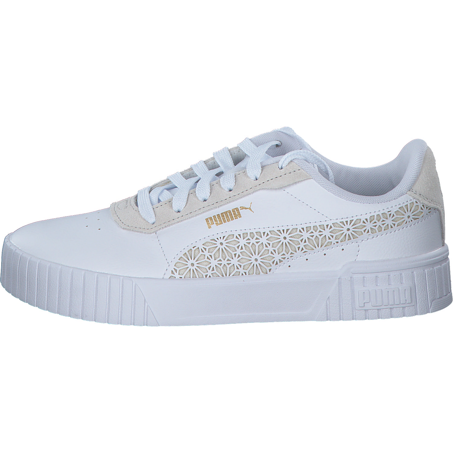 Puma Carina 2.0 Laser Cut 389389, Schnürschuhe, Damen, Weiß