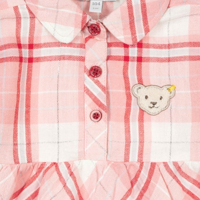 Bluse langarm, rot für Mädchen