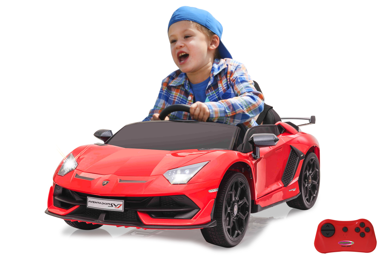 Jamara e.K. JAMARA-460688-Ride-on Lamborghini Aventador SVJ rot 12V