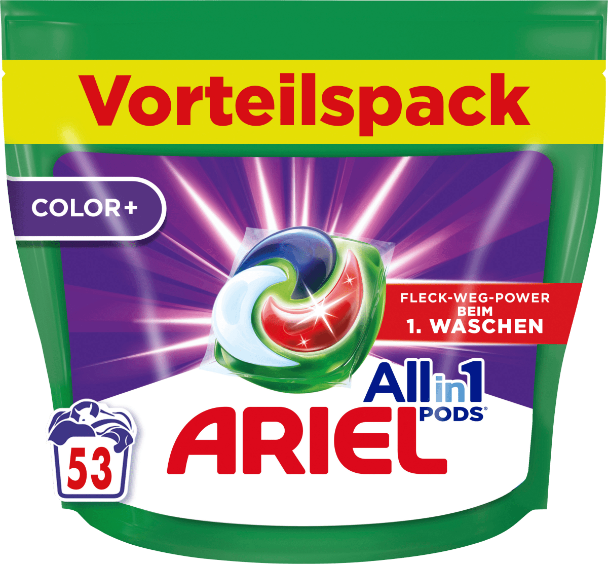 Colorwaschmittel Pods, 53 Wl