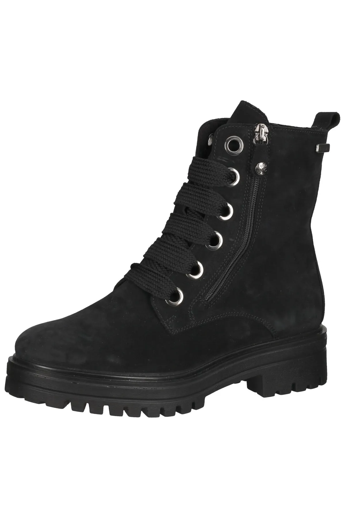 Bama  Stiefelette - Schwarz - Blockabsatz