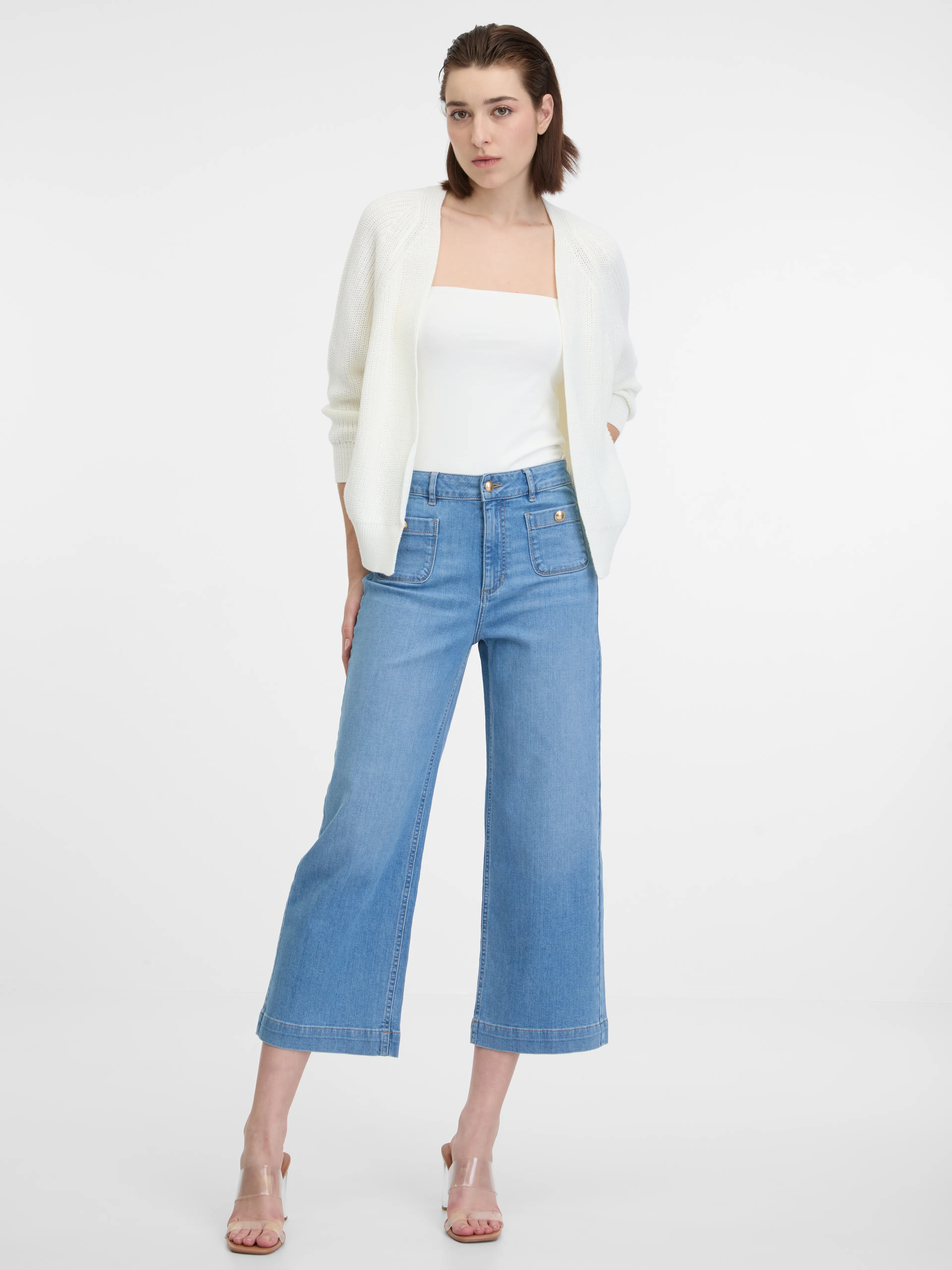 Cremefarbener Cardigan ORSAY