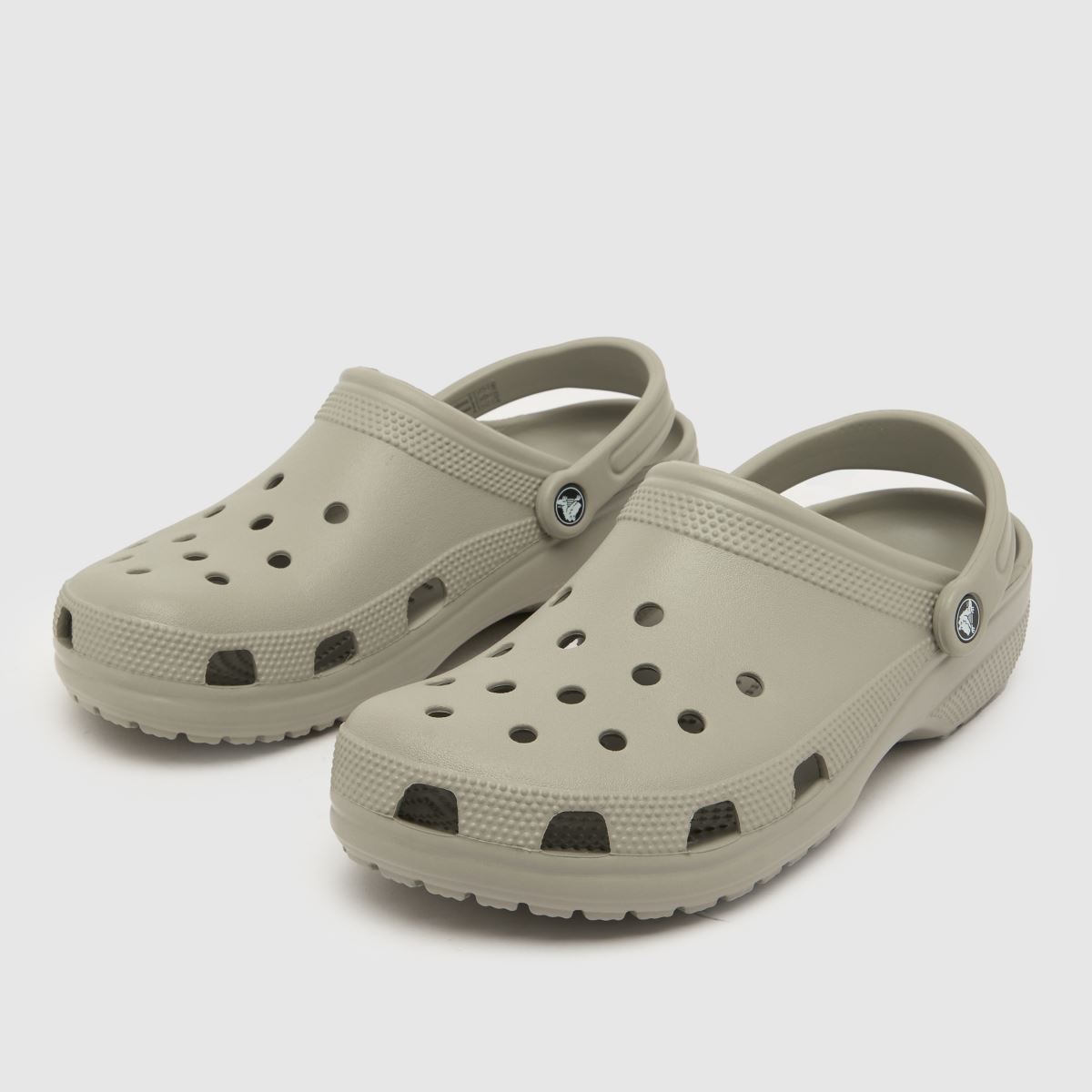 Klasični sandali Crocs v taupe barvi