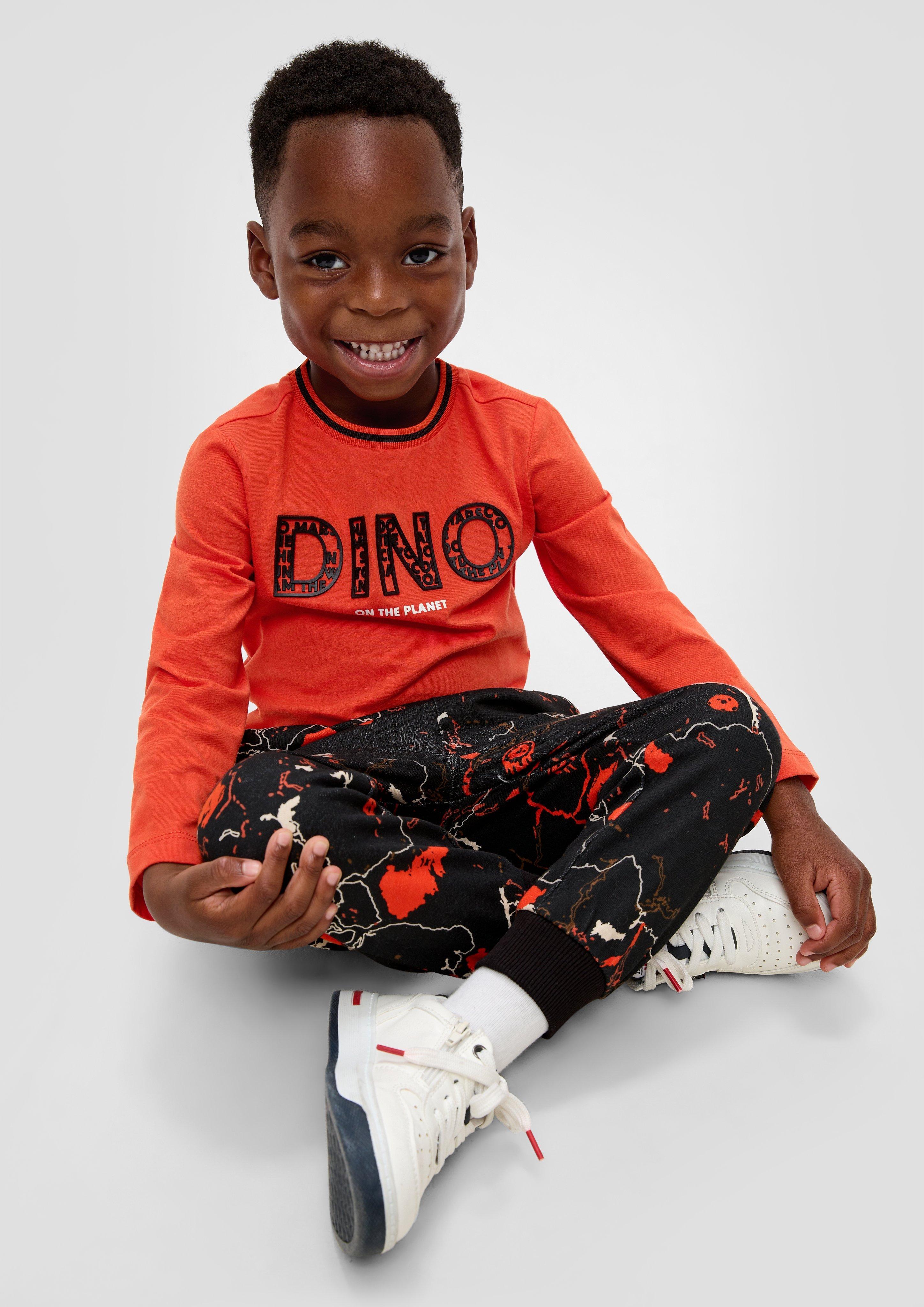 Longsleeve mit Schriftprint  2137499-2506