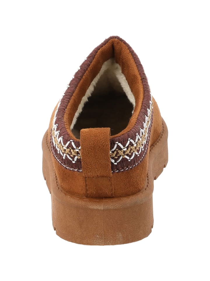 palado Hausschuhe & Pantoffeln in cognac günstig kaufen