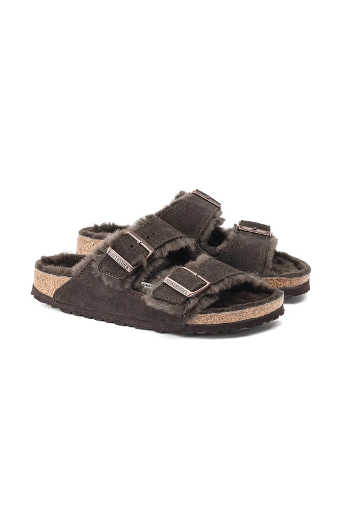 Birkenstock  Sandalette - Braun - Flacher Absatz