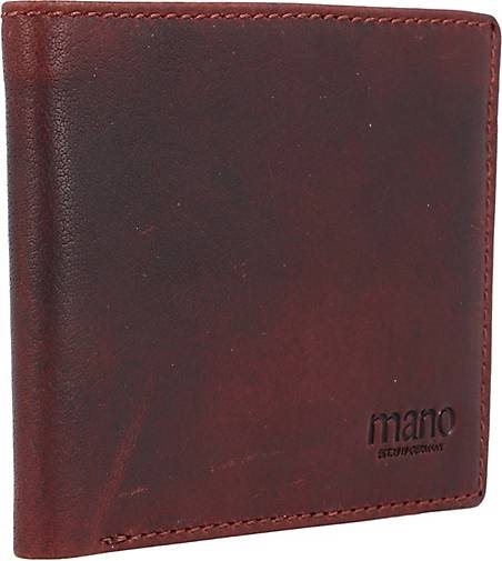 Mano Don Simon Geldbörse Leder 11,5 cm