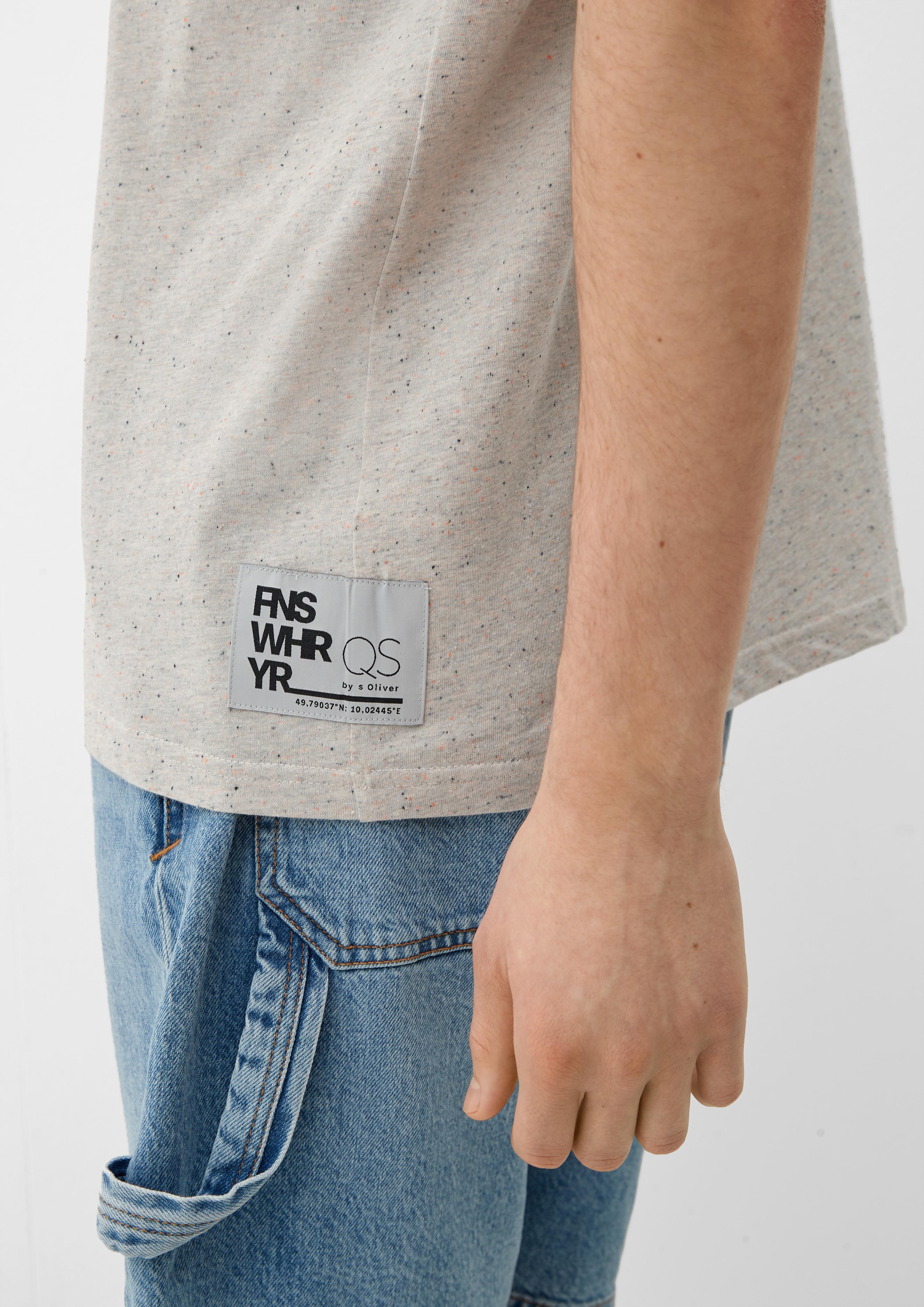 T-Shirt mit Rundhalsausschnitt  2127331-80W0