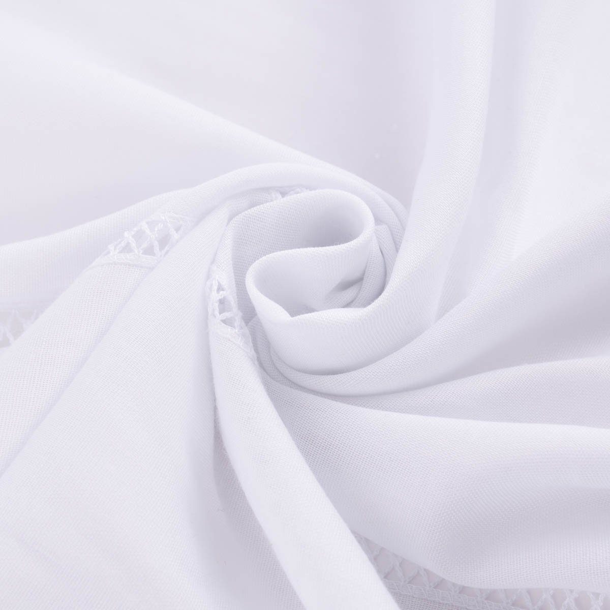 Meterware Gardinenstoff Gardinenstores Batistoptik doppeltem Abschluss und Häke, SCHÖNER LEBEN., halbtransparent, Voile