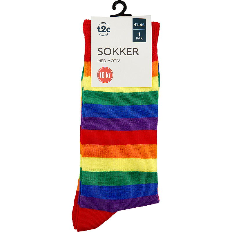 Sokk str 41/45 Pride