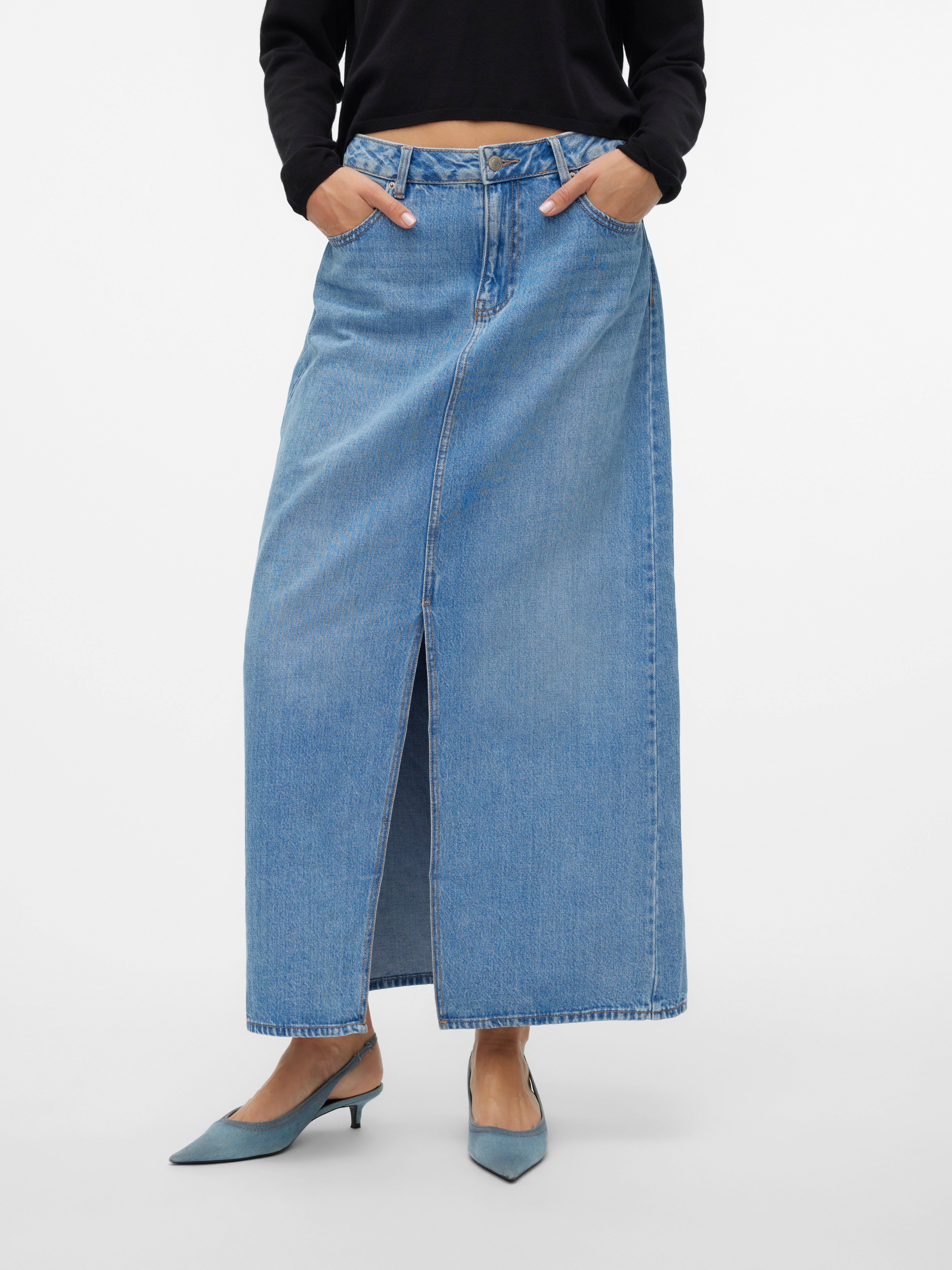VMHART Hohe Taille Langer Rock
