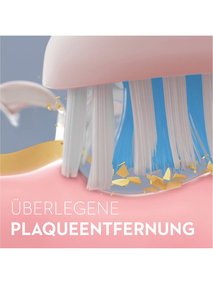 Oral-B 4er-Set: Ersatz-Bürstenköpfe 