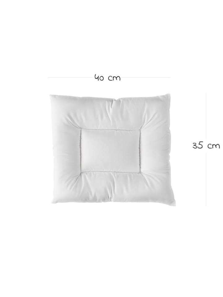 LaLoona Steppbett-Set Premium Complete 80 x 80   35 x 40 cm in weiss günstig kaufen onesize