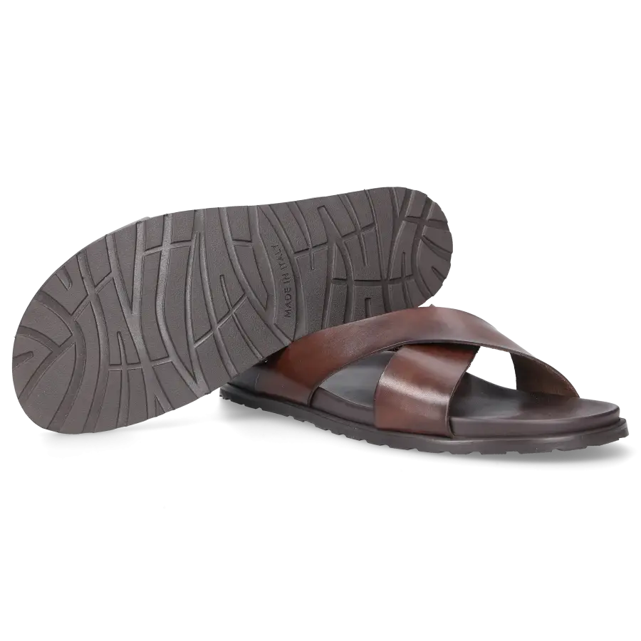 Budapester - Sandalen M5204 Kalbsleder - braun