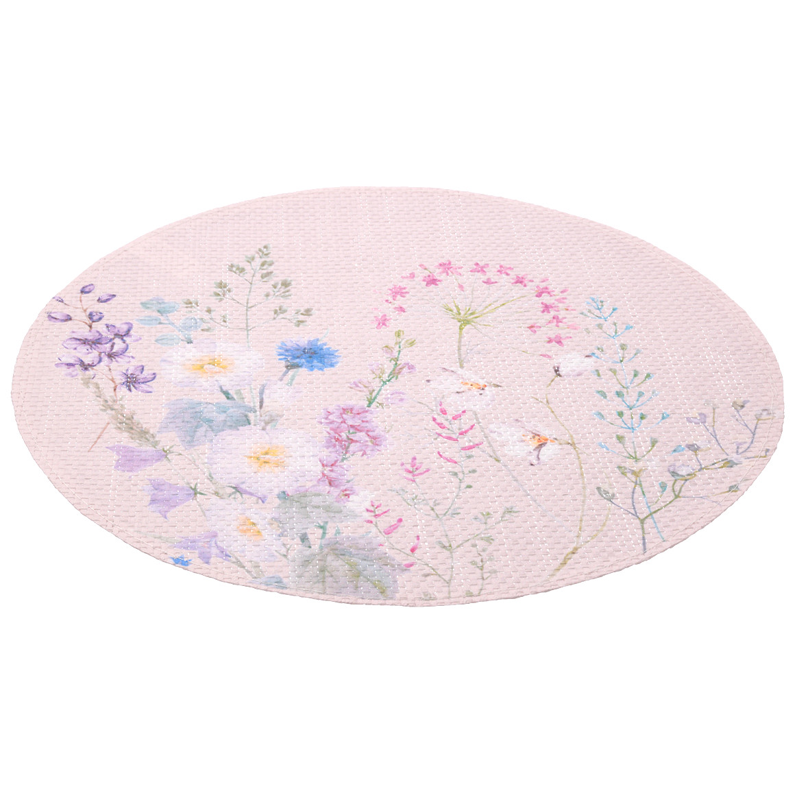 Platzset mit Blumen-Motiv