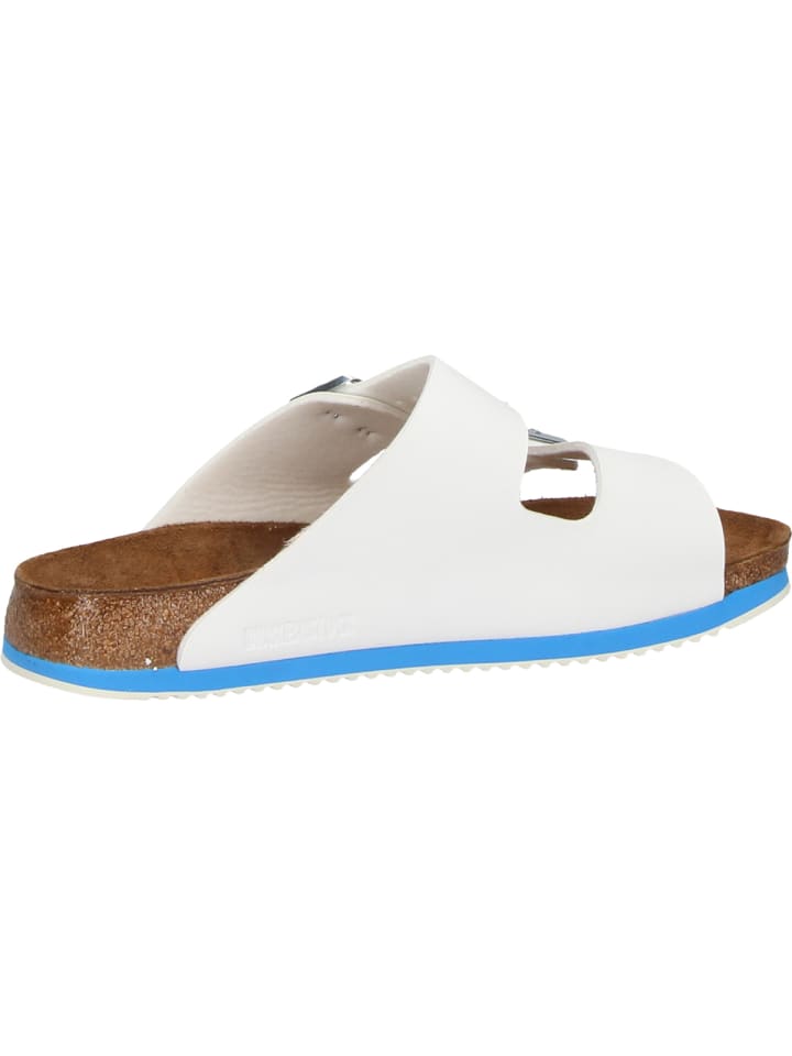 Birkenstock Sandalen Arizona SL schmale Weite in weiß/blau günstig kaufen