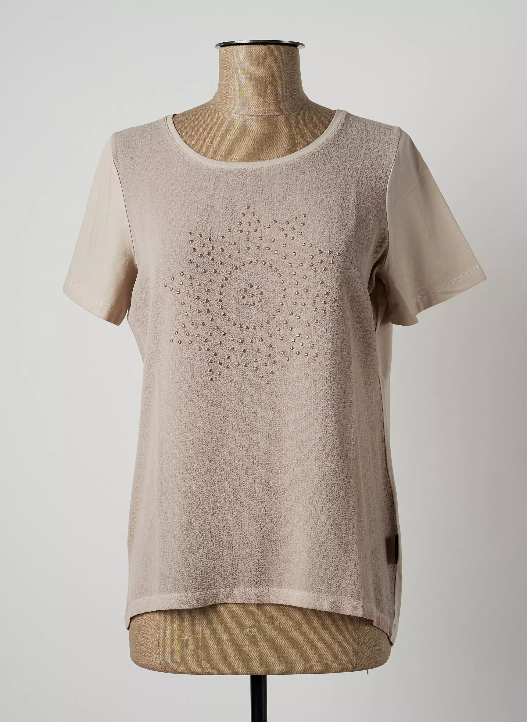Capuccino Tshirts Femme couleur marron