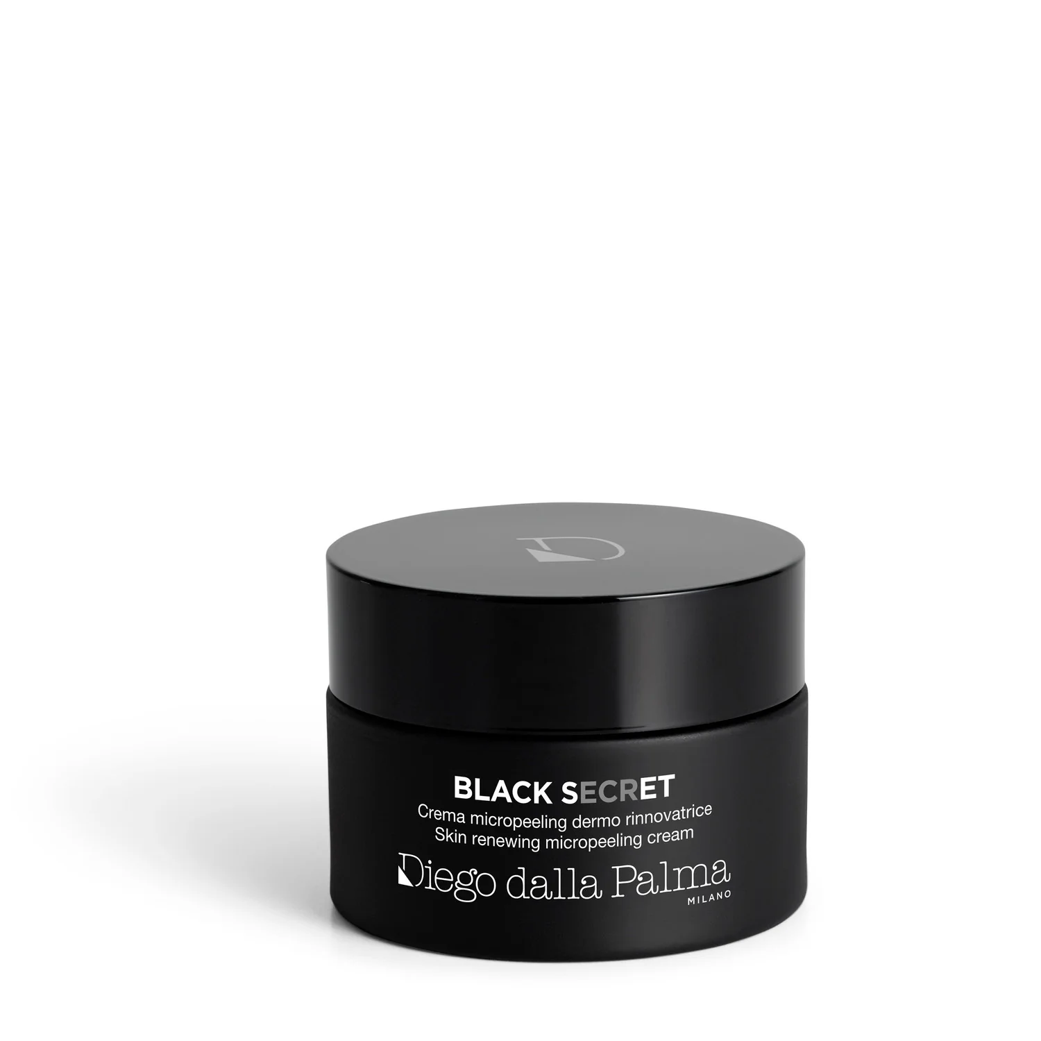 Black Secret Dermo-Renewing Micro Peeling Cream - 24 tunnin epäpuhtauksia ehkäisevä kasvohoito, kirkastava kasvojen kuorinta, 24 tunnin kirkastava kasvohoito, uudistava hoito