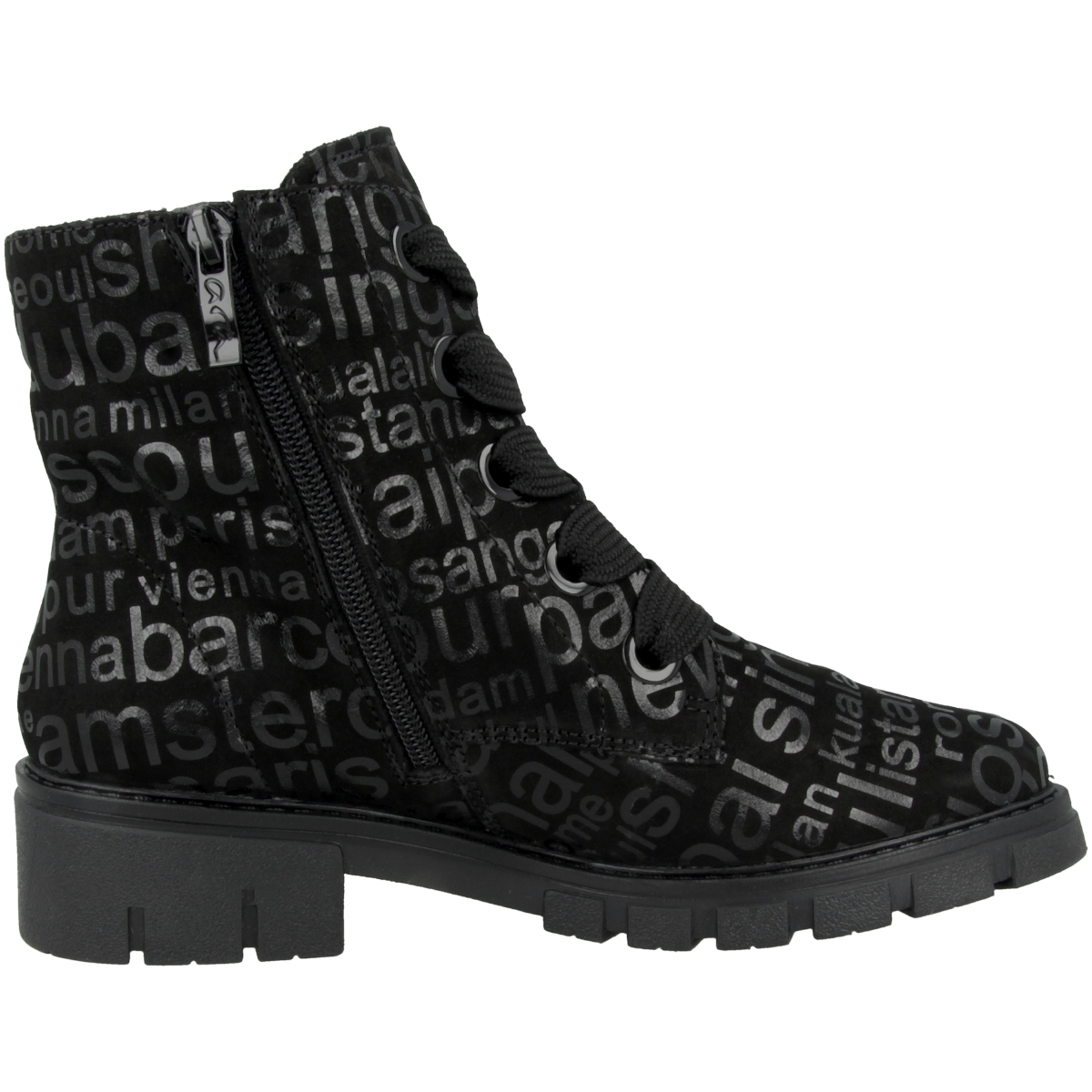 Ara 12-23126 Schnürboots schwarz
