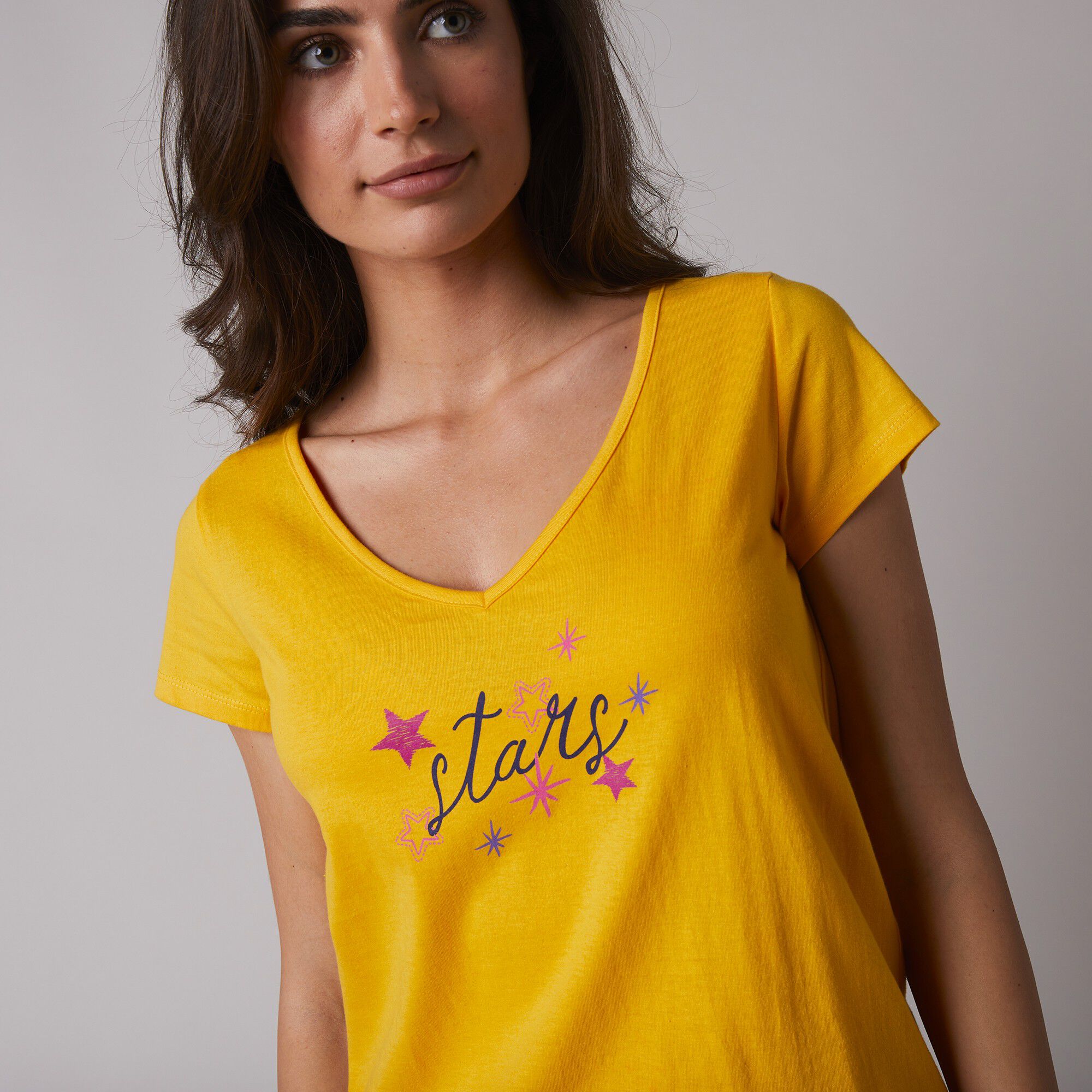T-shirt de pyjama manches courtes imprimé Estrella