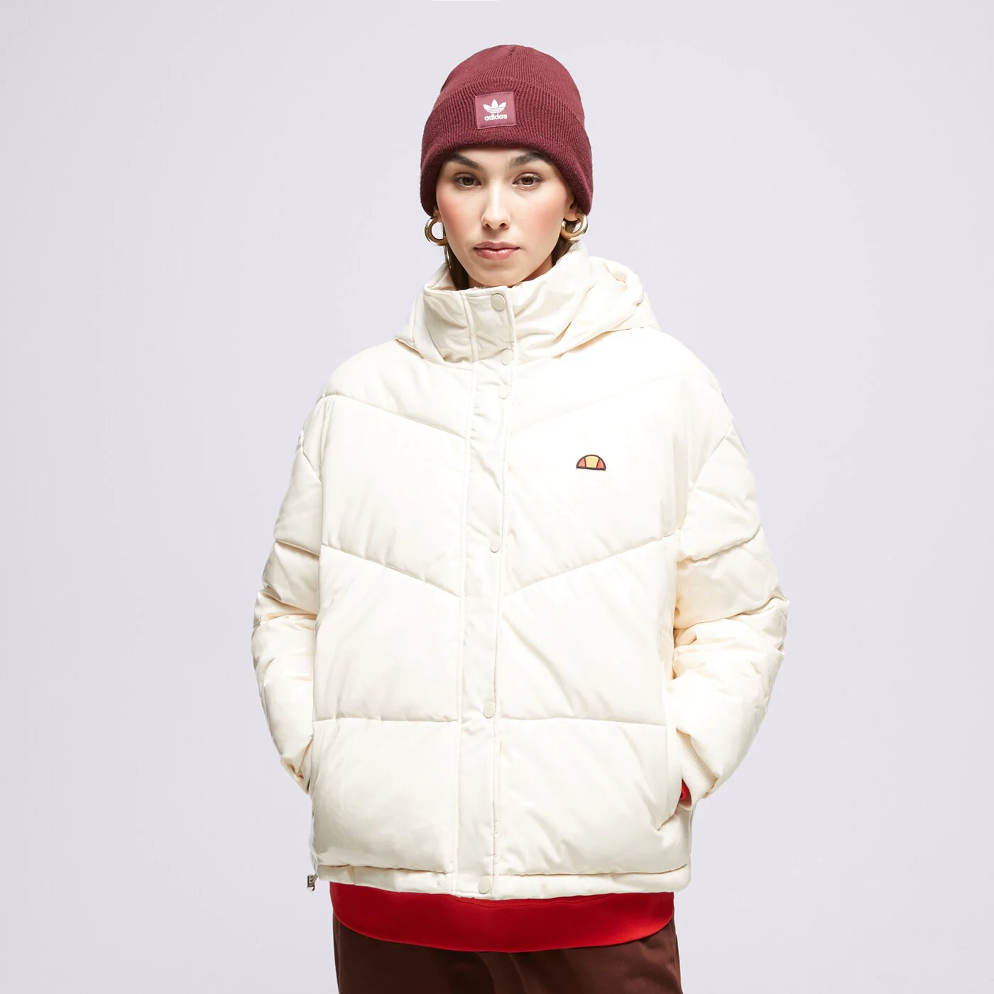 ELLESSE DAUNENJACKE TARANTINO OFF WHT PADDED JACKET Beige