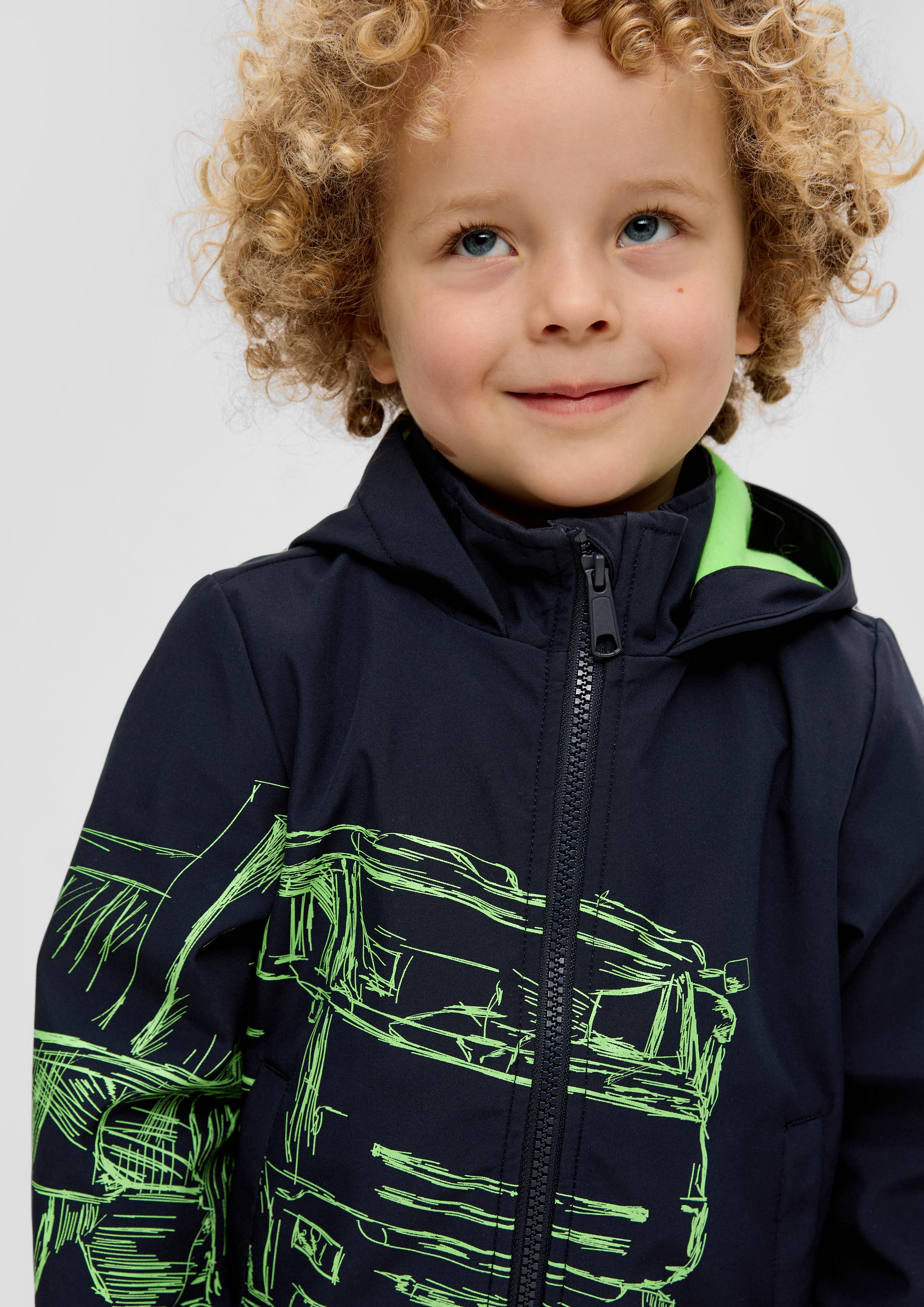 Softshelljacke mit Jerseyfutter  2140436-5952