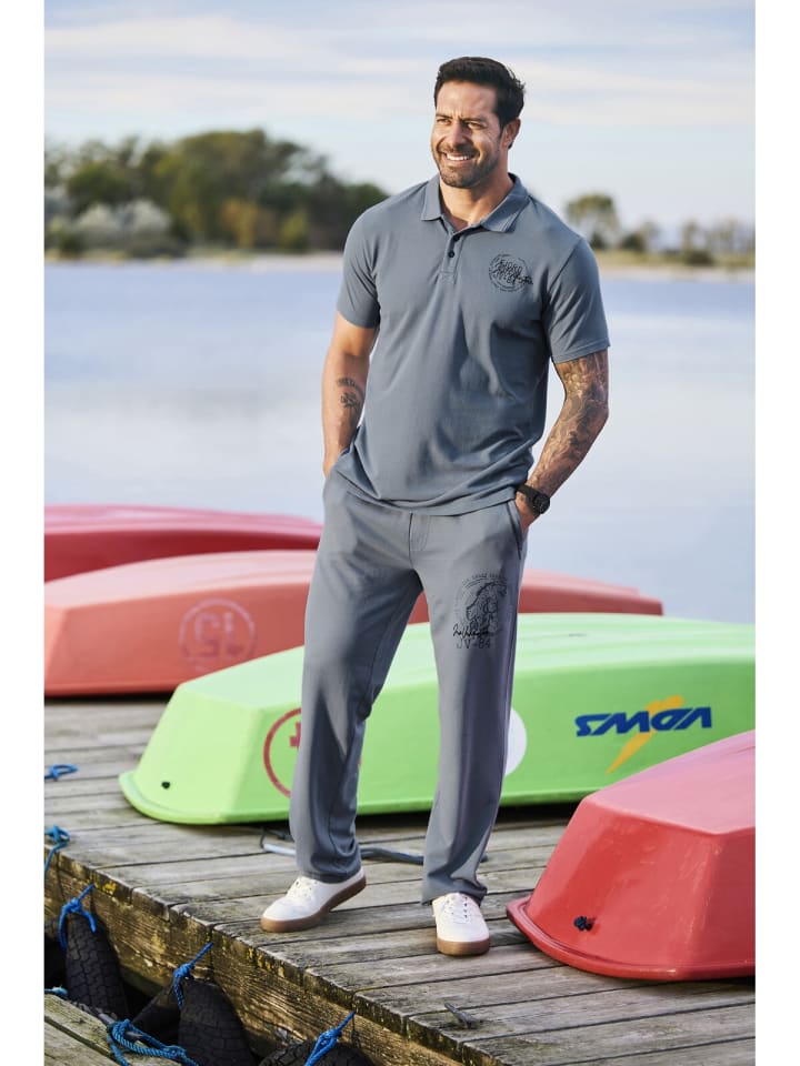 Jan Vanderstorm Poloshirt BRORTE in blau günstig kaufen