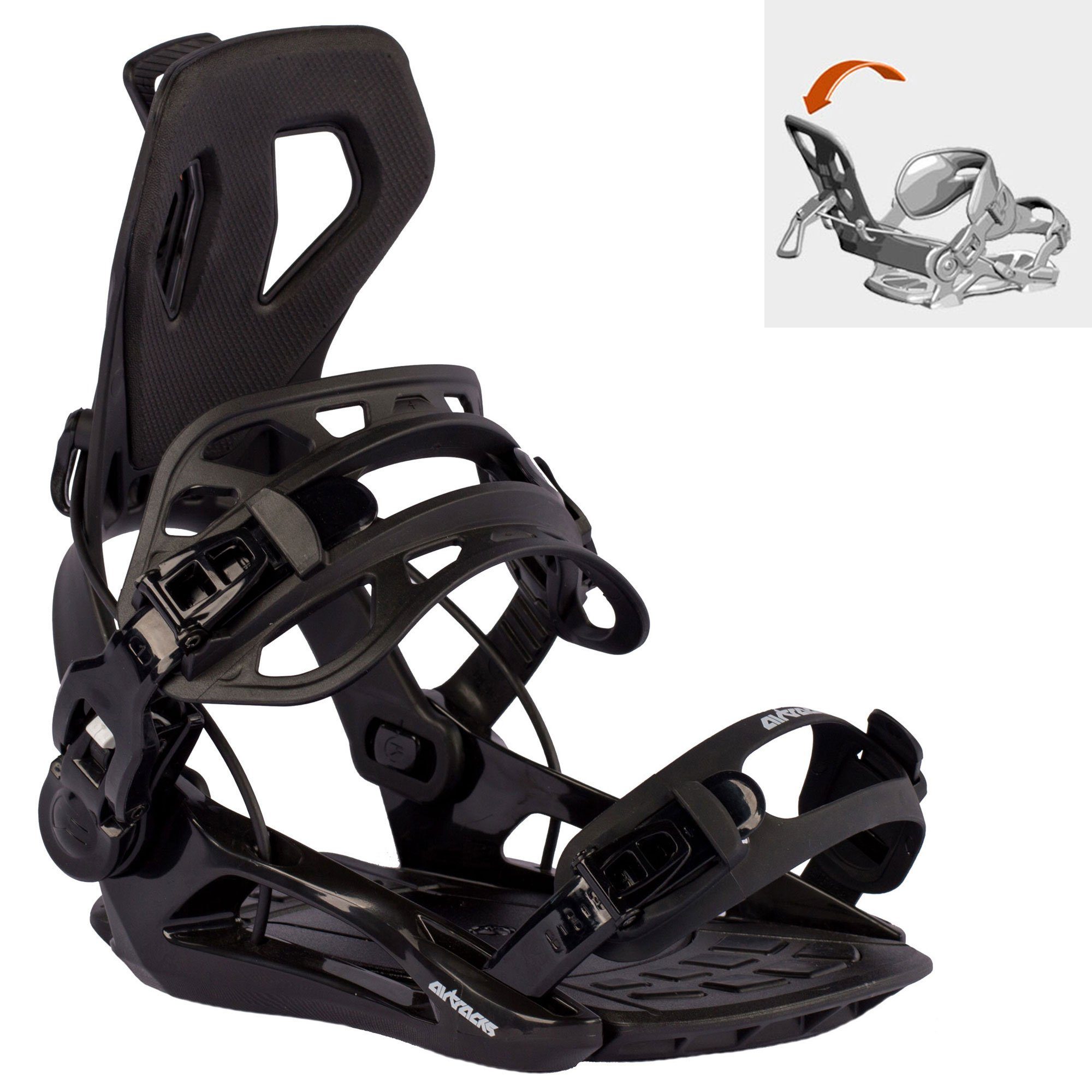Airtracks Snowboard Herren Snowboard Komplett Set BWF  Mod. 23