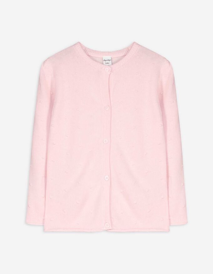 Strickjacke - Gerollte Abschlüsse