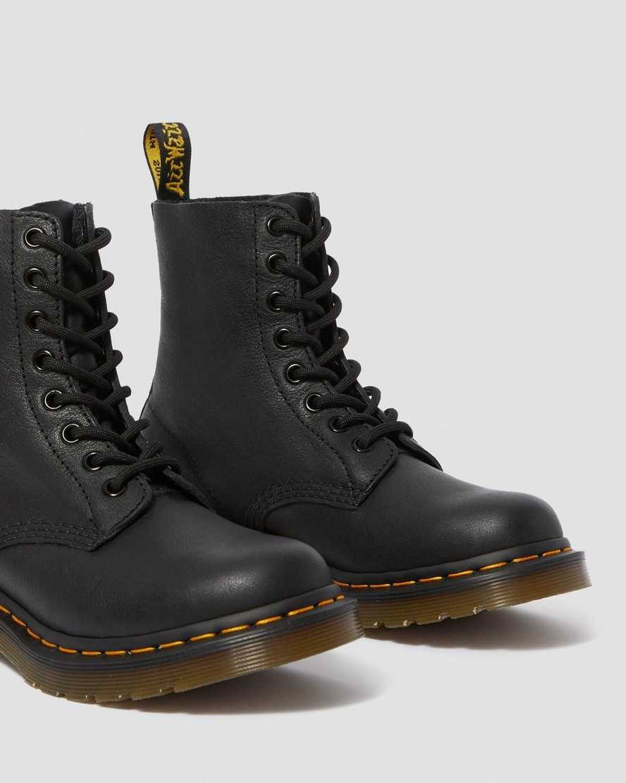 DR. MARTENS Winterstiefel schwarz black Leder