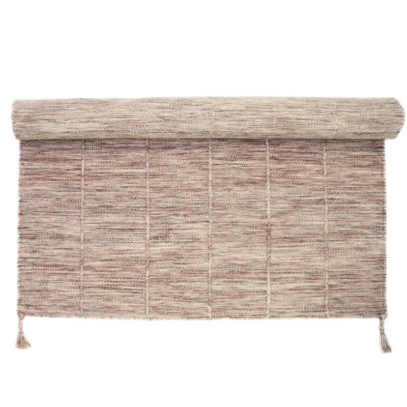 Tapis laine contemporain LHENA