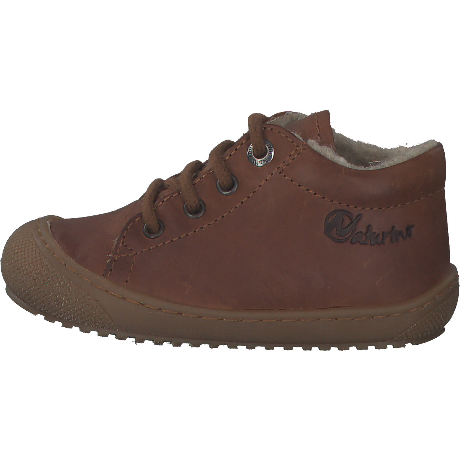 Naturino Racoon 2014059, Lauflernschuhe, Kinder, Braun
