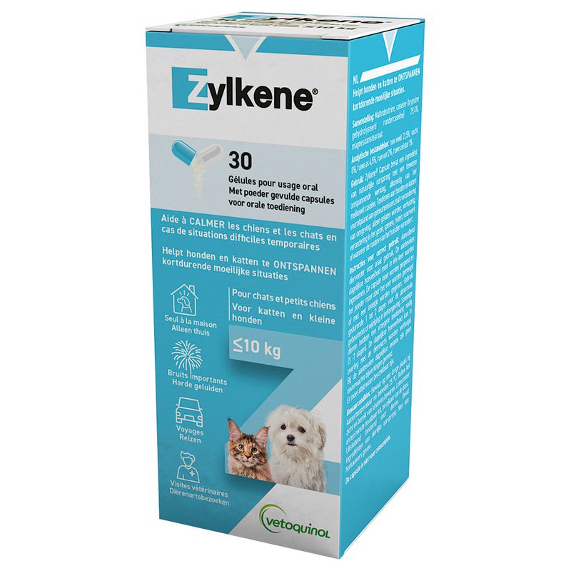 Zylkene Kapseln 75 mg Hund/Katze < 10 kg zu TOP-Preisen | bitiba