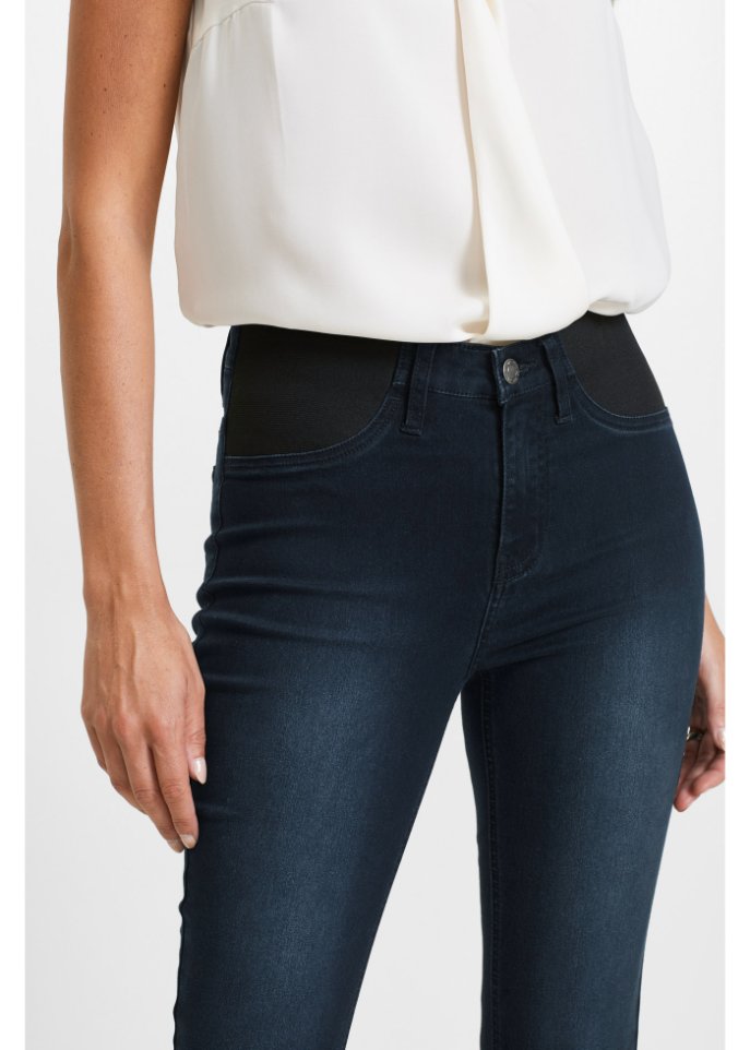 Jeans mit bequemem Bund